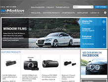 Tablet Screenshot of nmotionauto.com